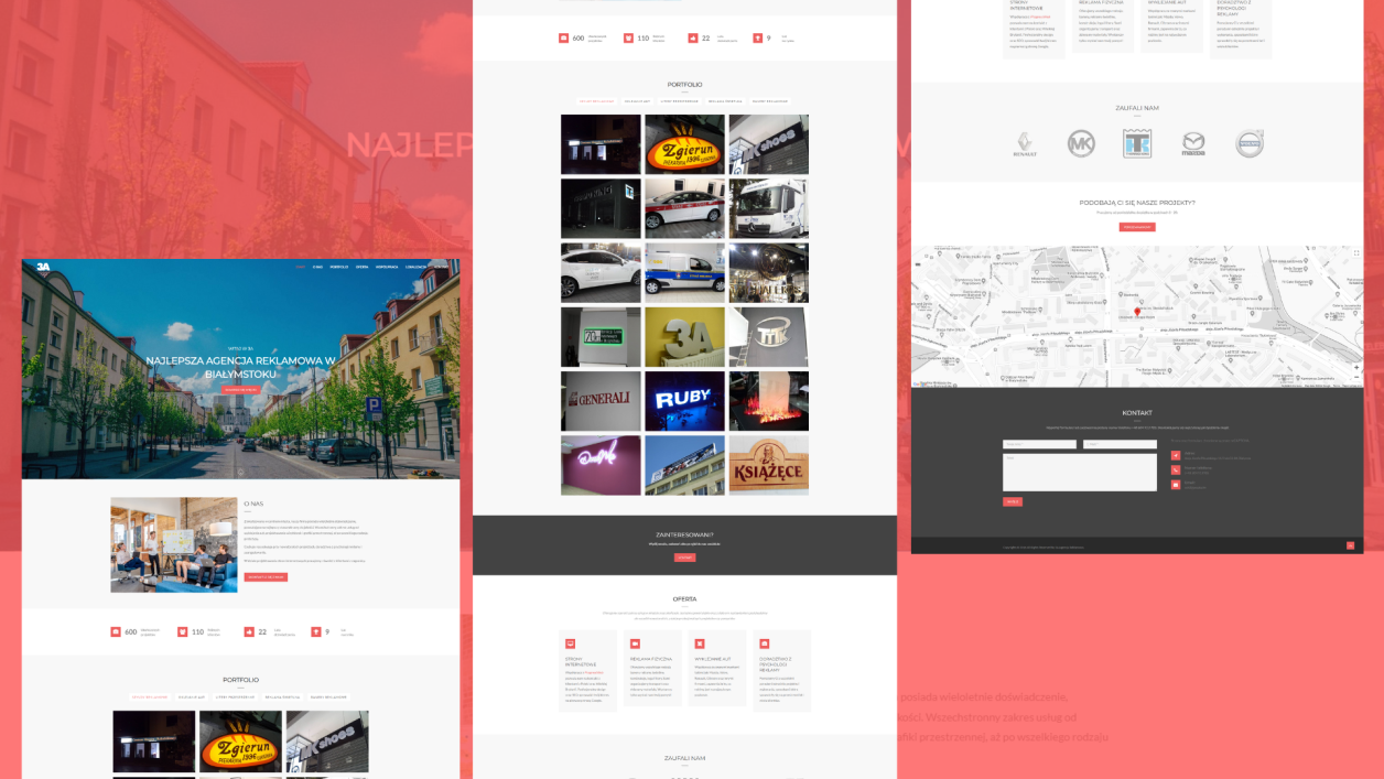 website design for 3A
