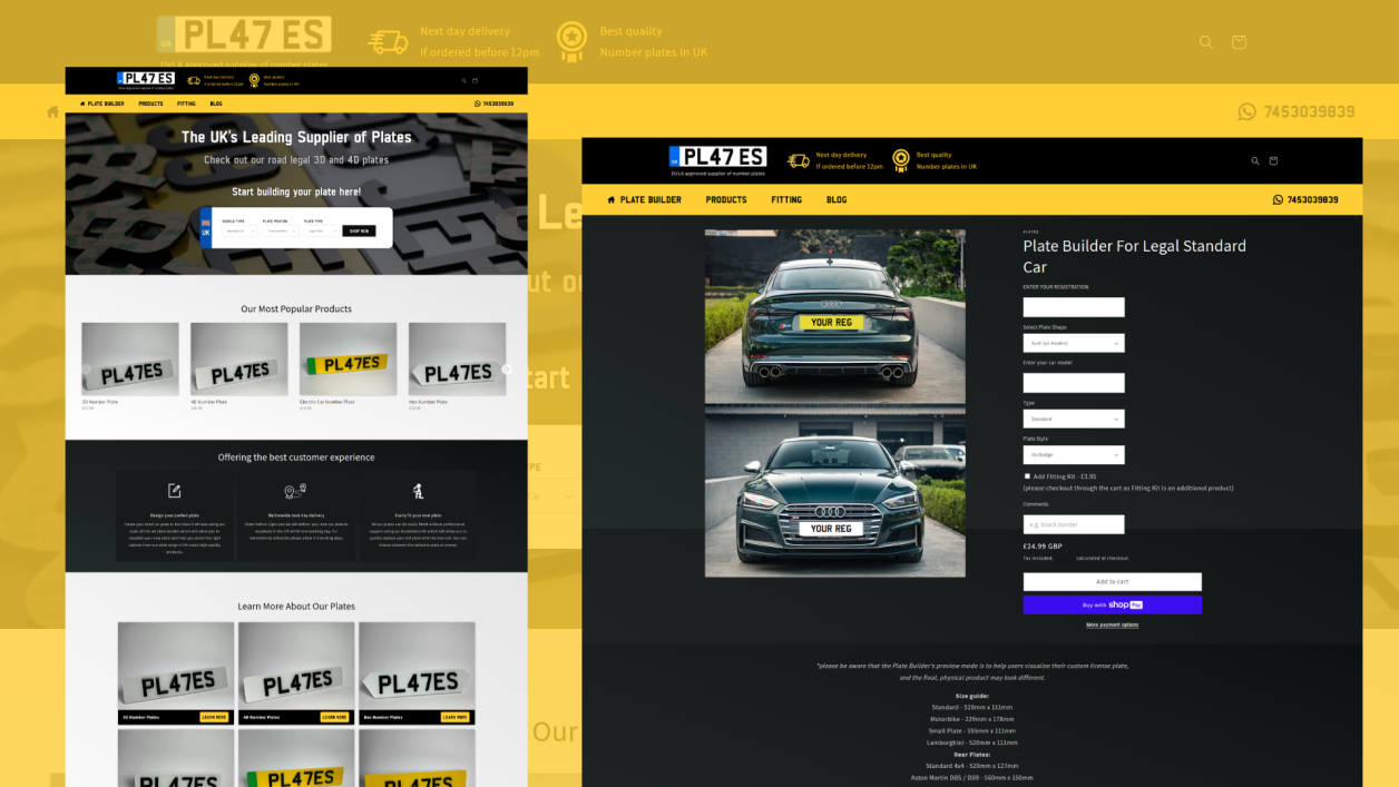 plates website